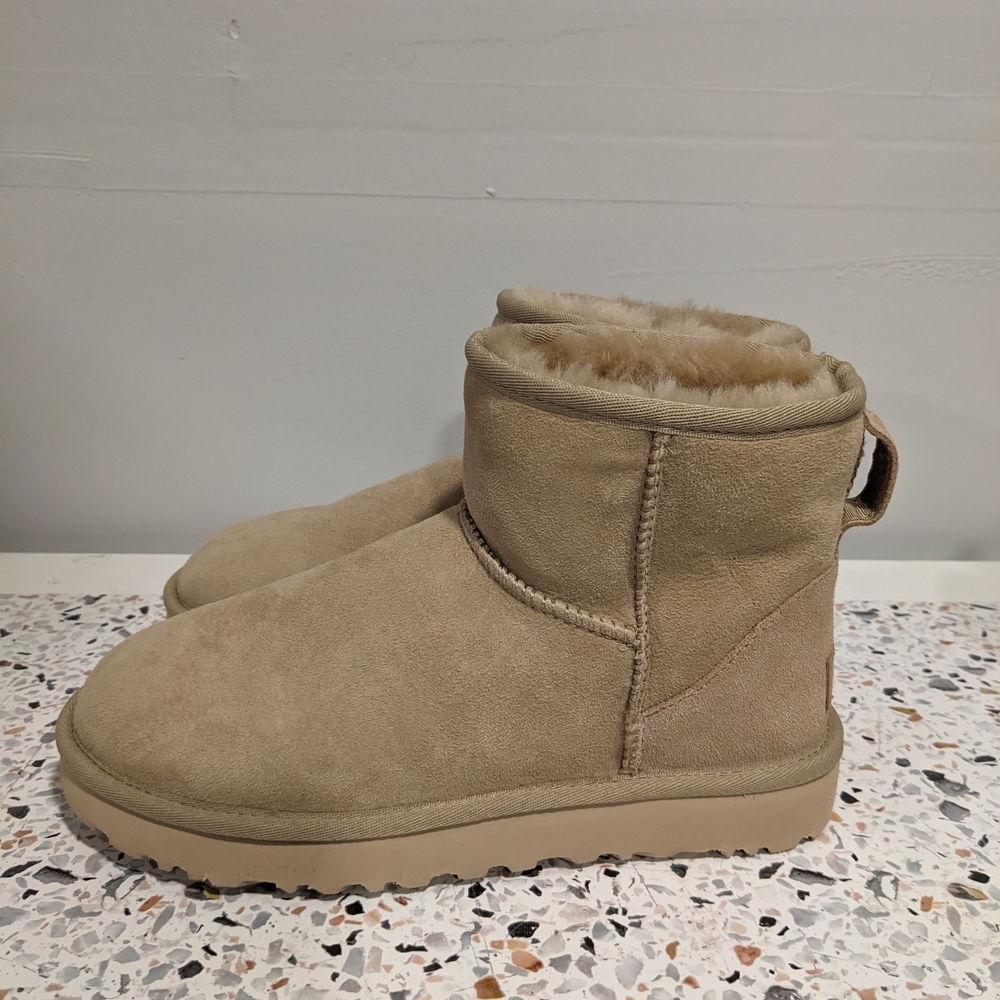 Tan Suede Ankle Boots